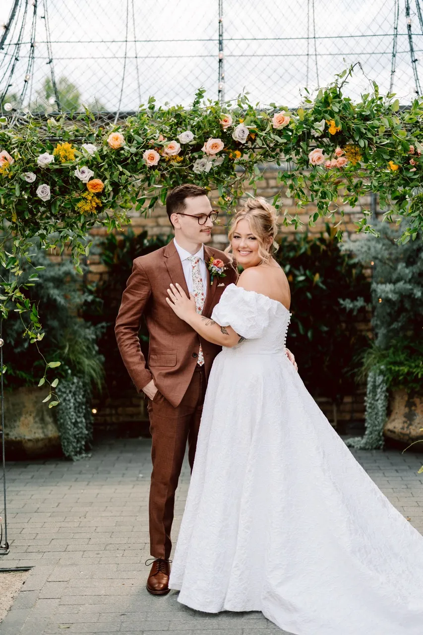 Real Poppy wedding — Kaitlyn + Patrick at Terrain Gardens