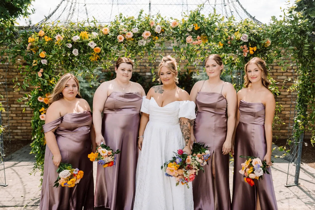 Real Poppy wedding — Kaitlyn + Patrick at Terrain Gardens