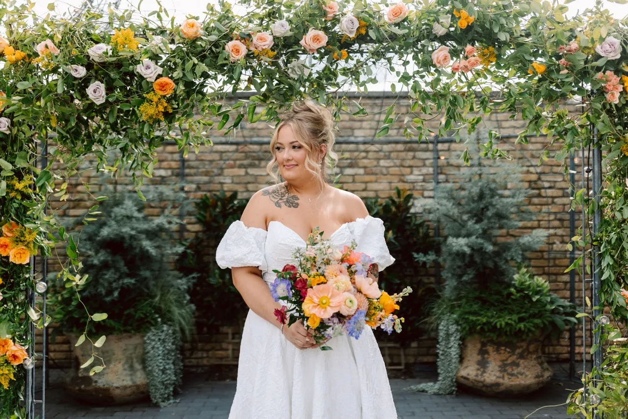 Real Poppy wedding — Kaitlyn + Patrick at Terrain Gardens