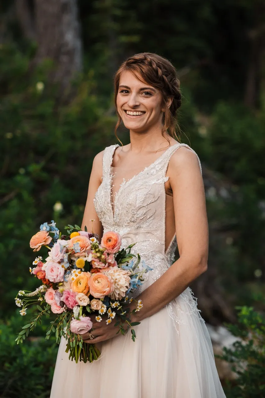 Real Poppy wedding — Christy + James at Fox Hollow Events