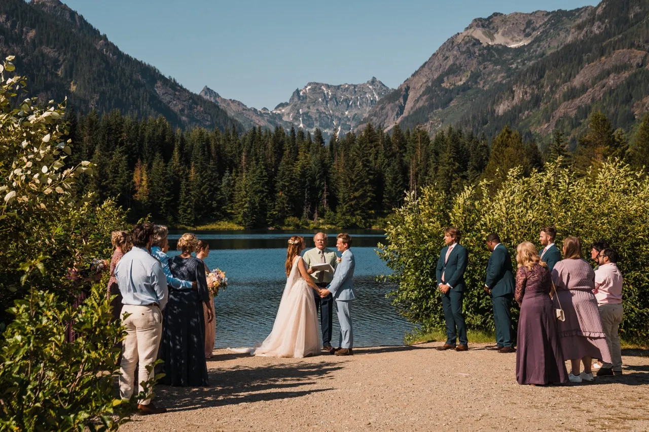 Real Poppy wedding — Christy + James at Fox Hollow Events