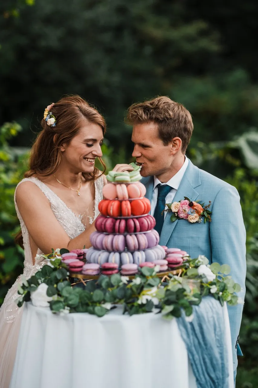 Real Poppy wedding — Christy + James at Fox Hollow Events