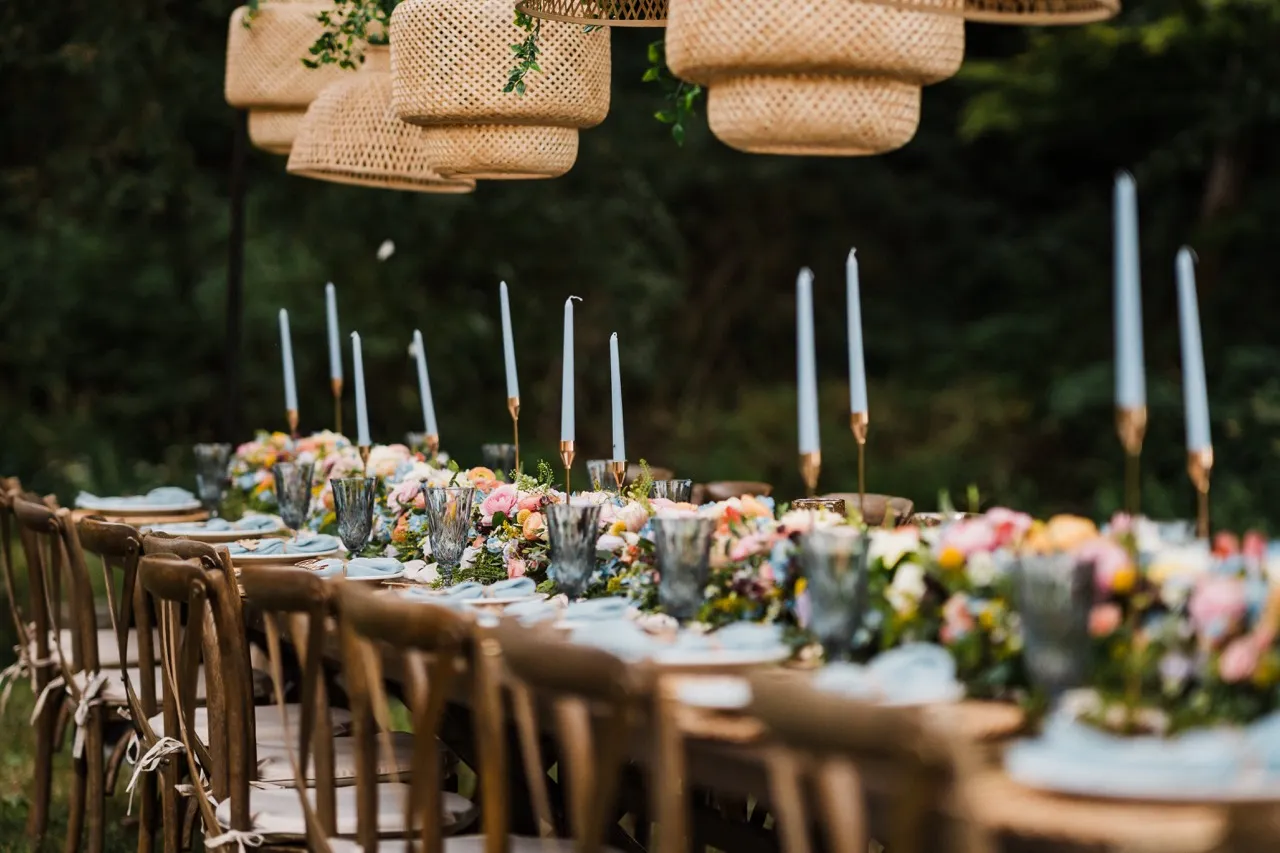 Real Poppy wedding — Christy + James at Fox Hollow Events