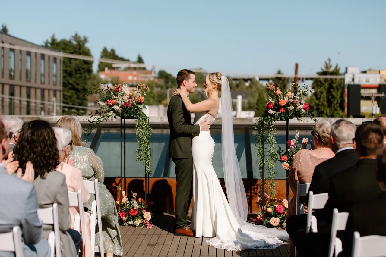 Real Poppy wedding — Mary Kate + Bryce at Fremont Foundry