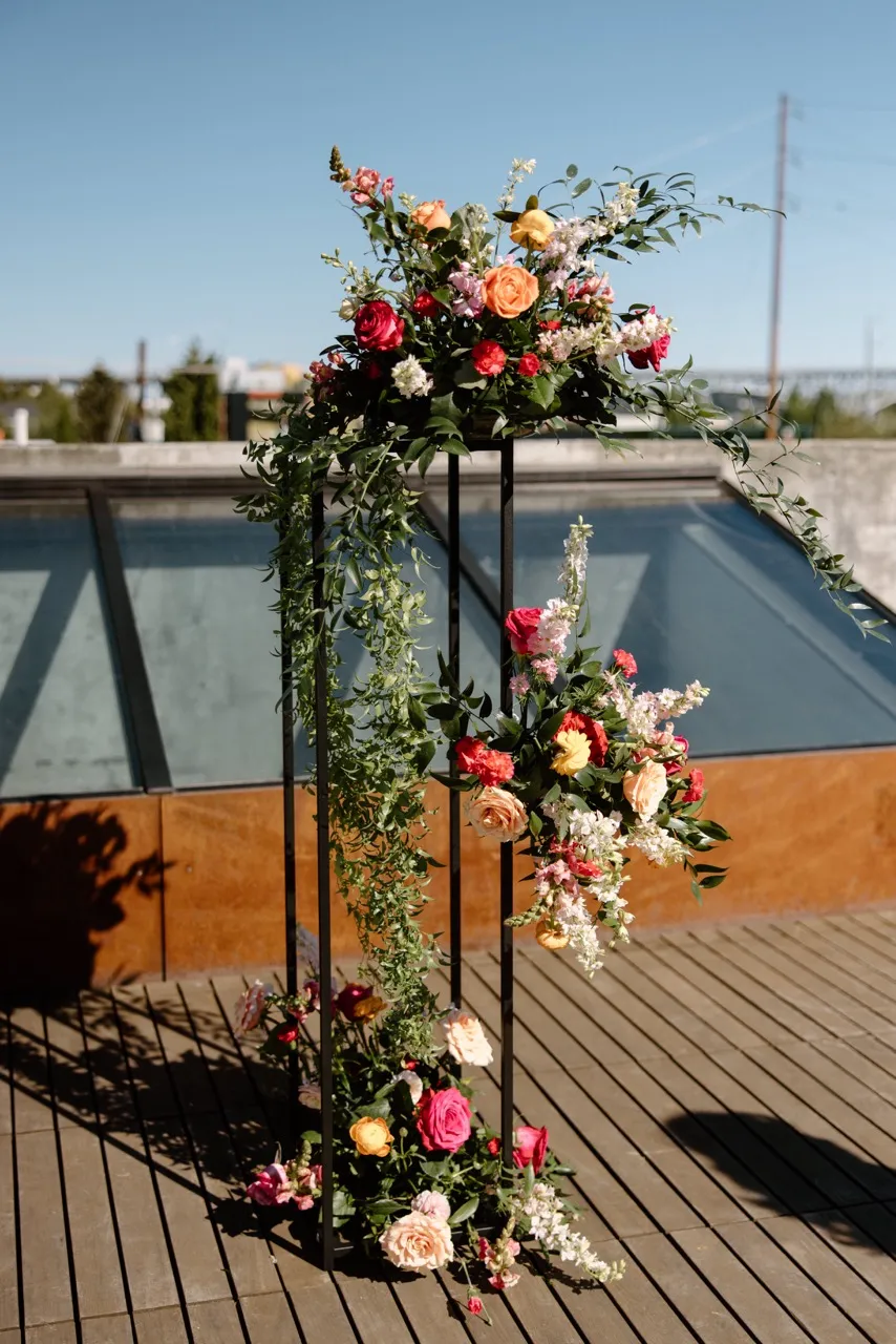 Real Poppy wedding — Mary Kate + Bryce at Fremont Foundry