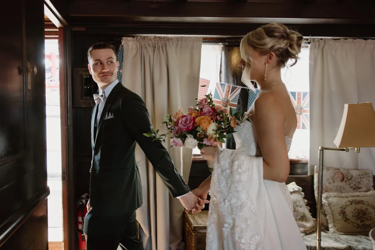 Real Poppy wedding — Mary Kate + Bryce at Fremont Foundry