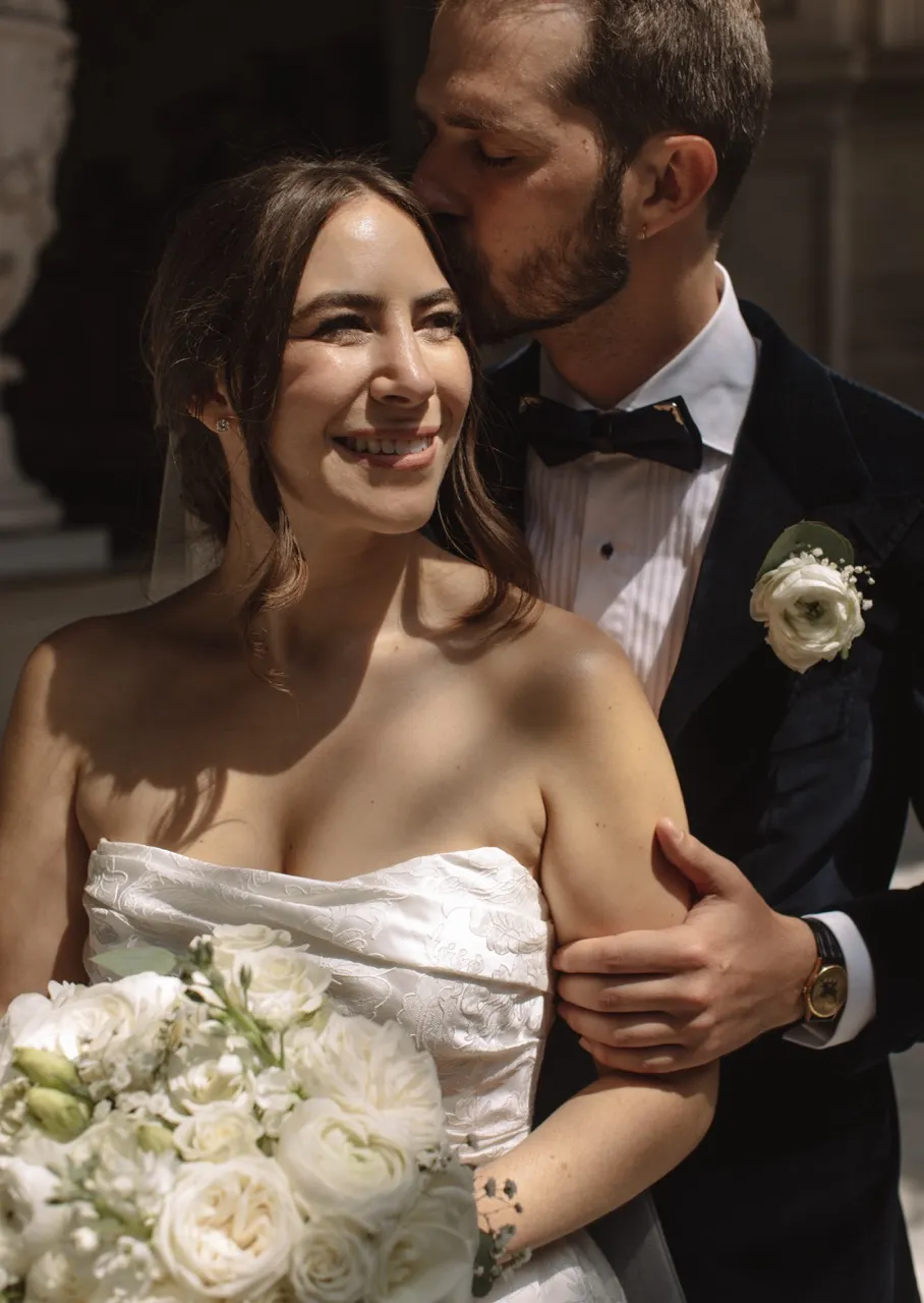 Real Poppy wedding — Tracey + Nate at 644 Broadway