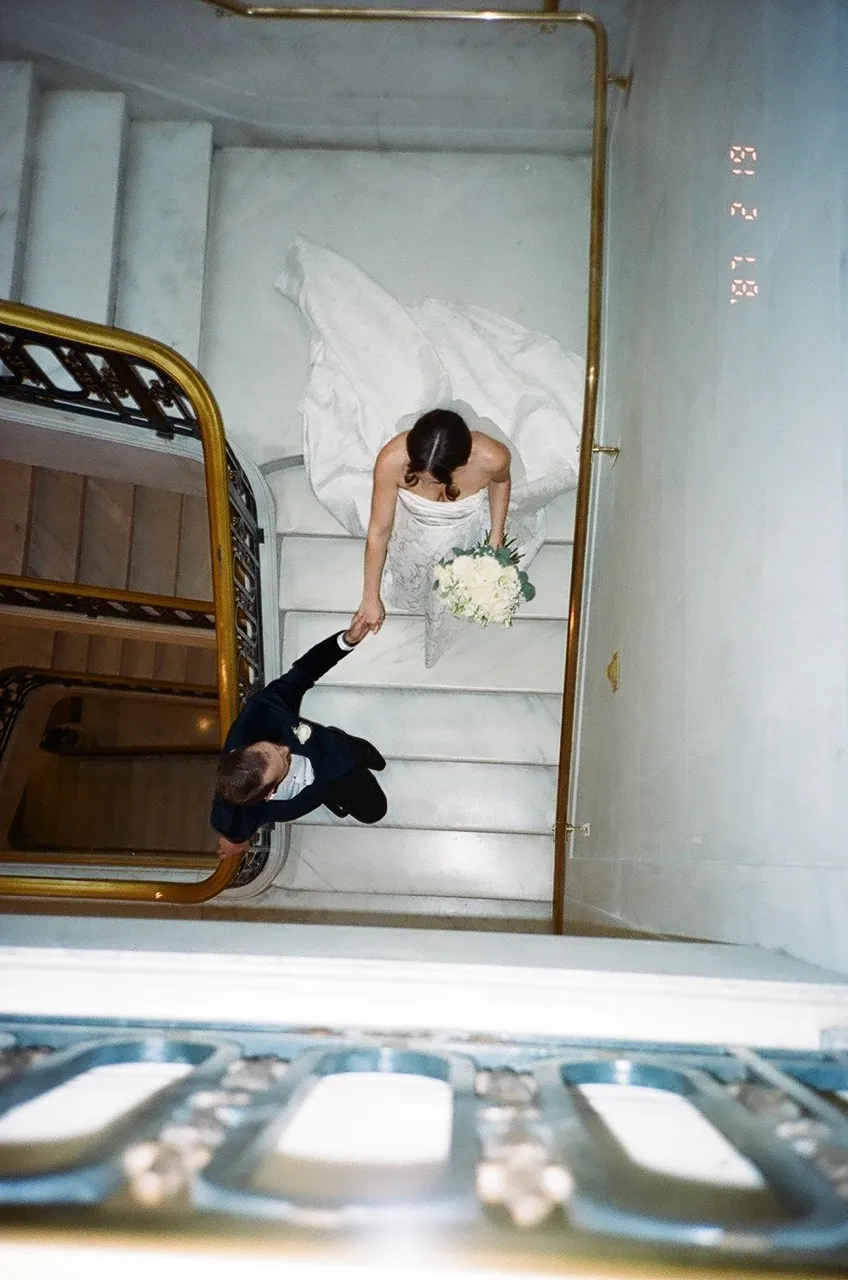 Real Poppy wedding — Tracey + Nate at 644 Broadway
