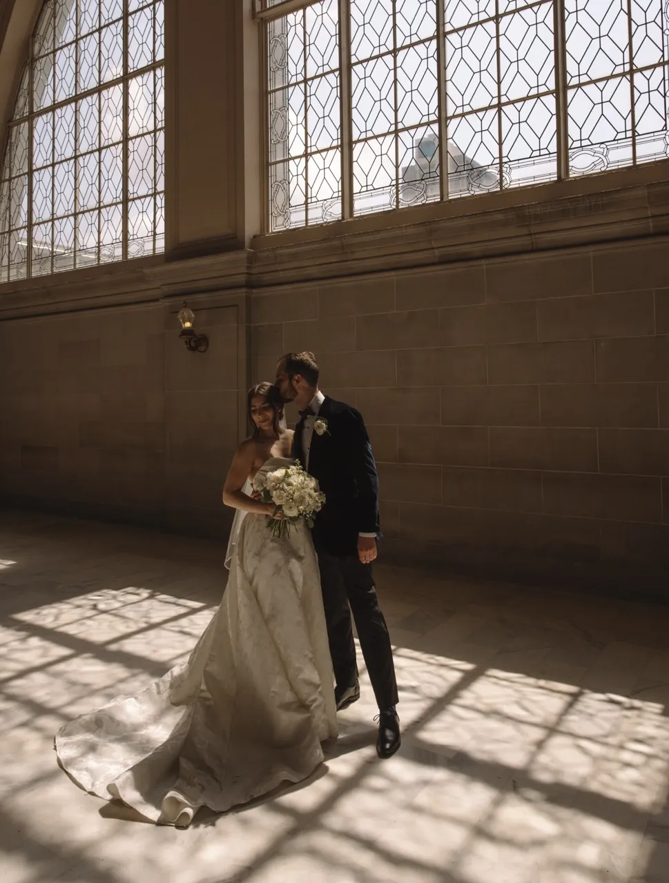 Real Poppy wedding — Tracey + Nate at 644 Broadway