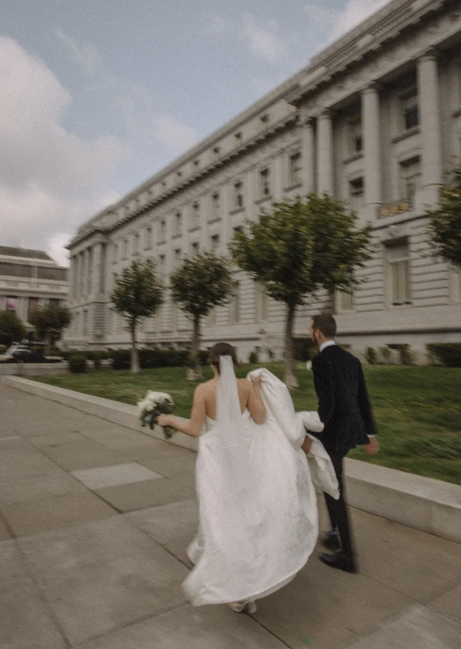 Real Poppy wedding — Tracey + Nate at 644 Broadway