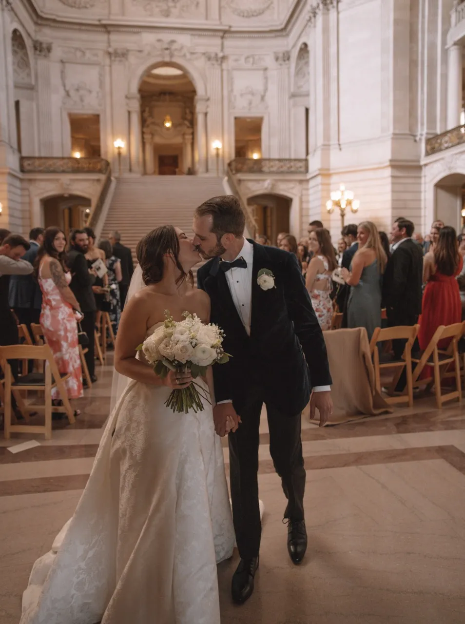 Real Poppy wedding — Tracey + Nate at 644 Broadway