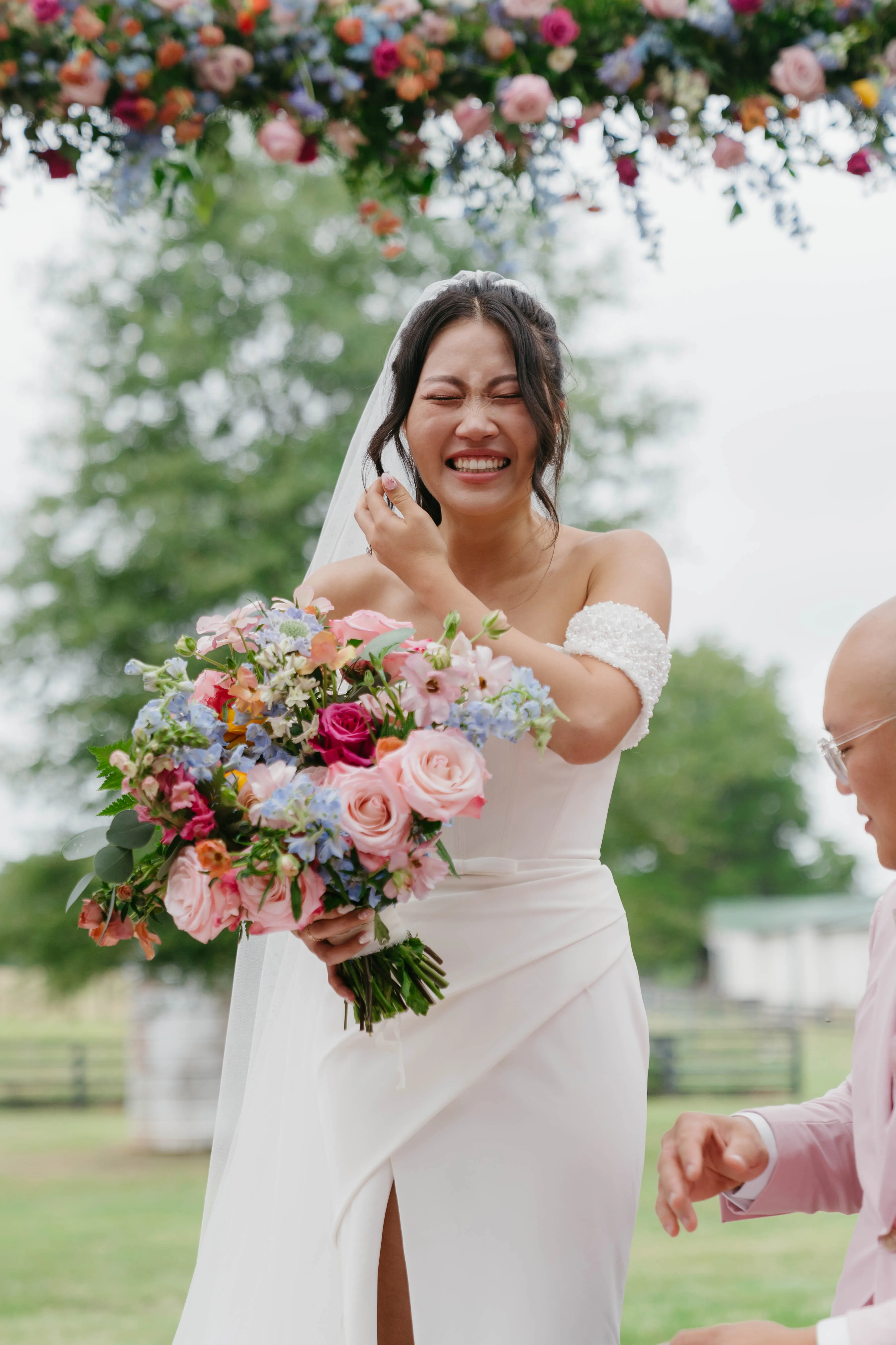 Real Poppy wedding — Jenny + Sean at Wild Daisy Farm