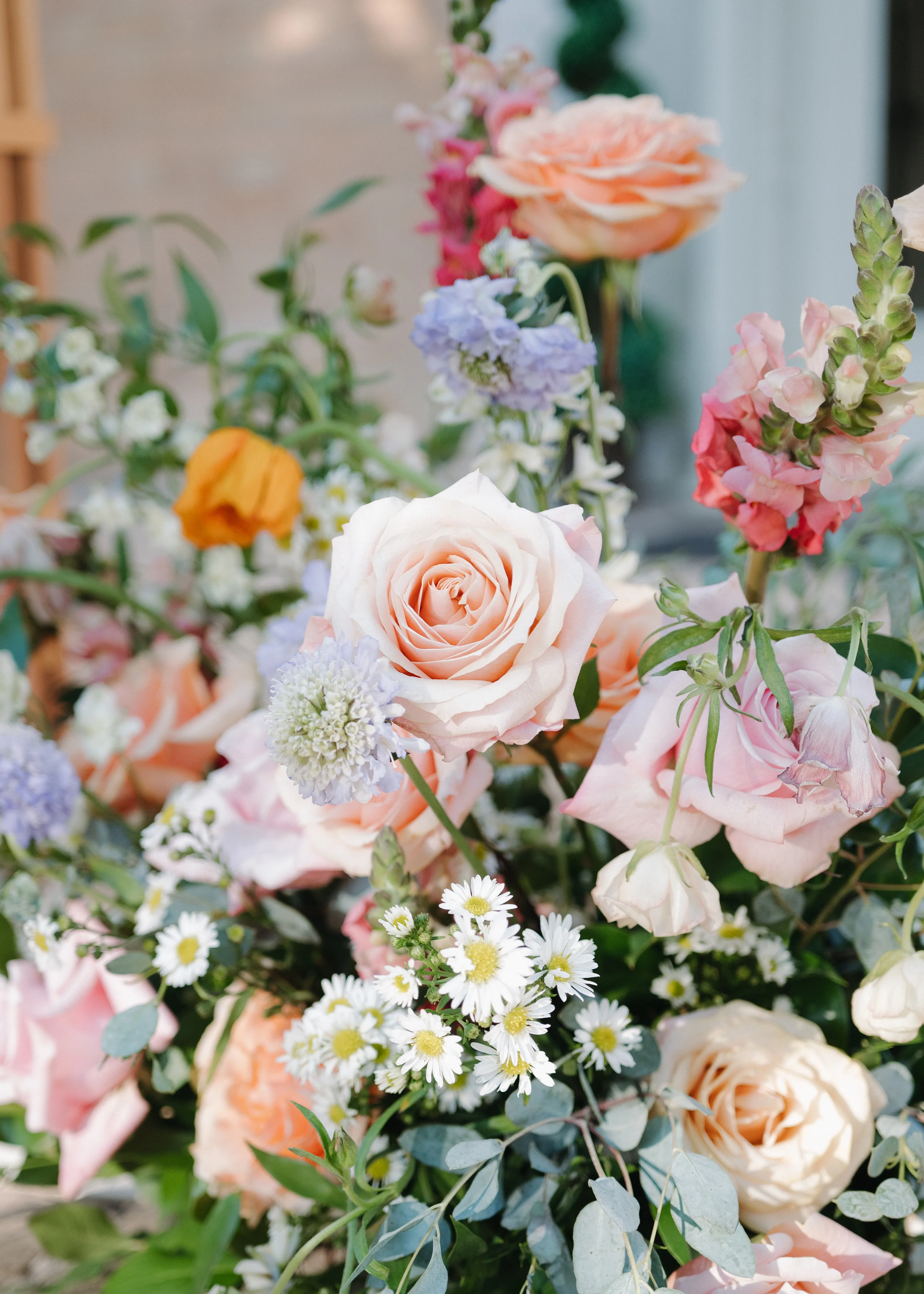 Real Poppy wedding — Sarah + Steve at Grant-Humphrey's Mansion