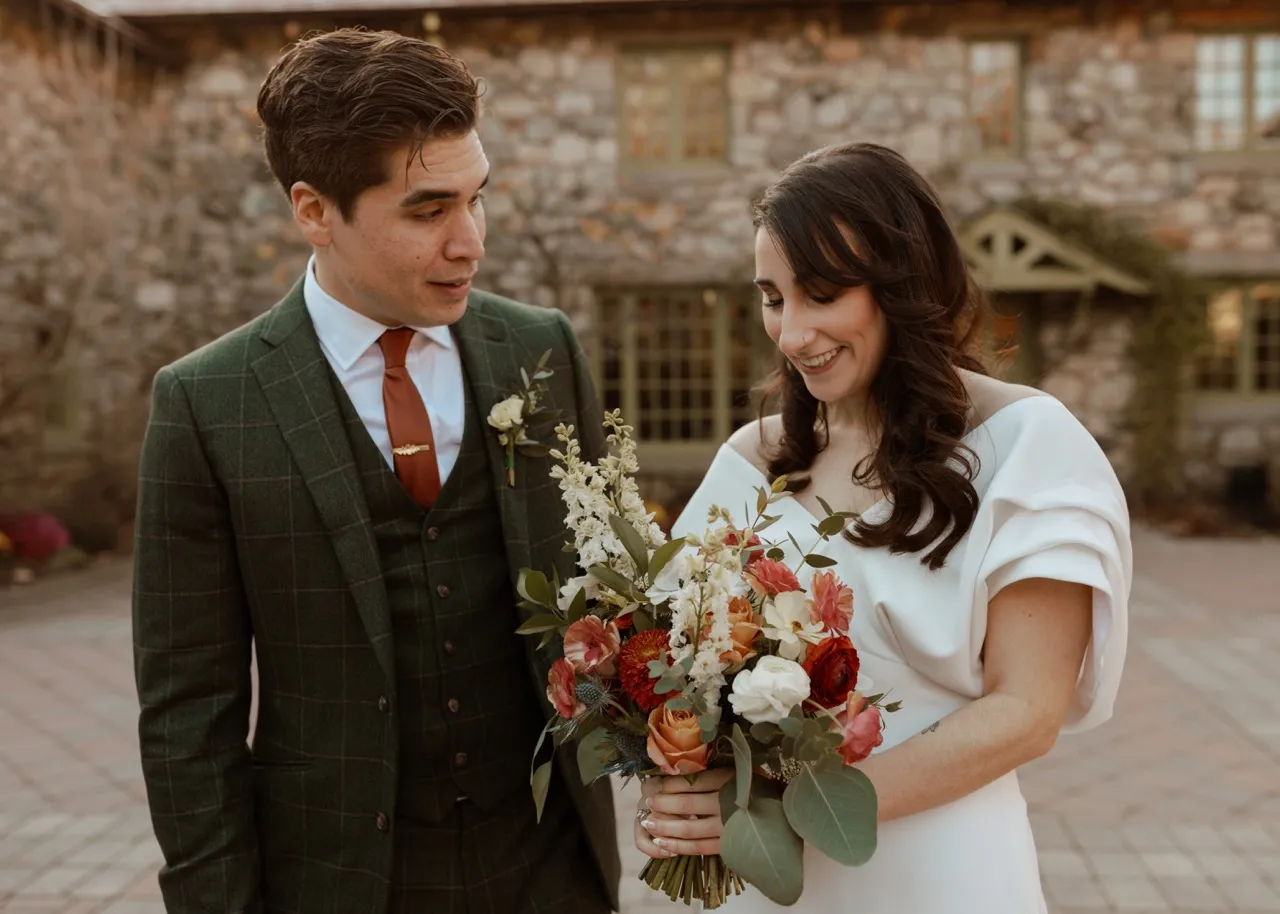Real Poppy wedding — Julia + Graham at Willowdale Estate