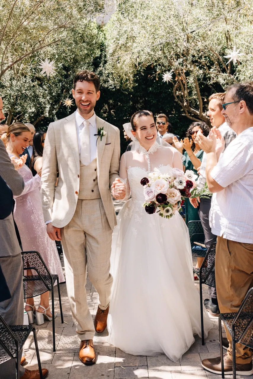Real Poppy wedding — Phoebe + Mike at Redbird