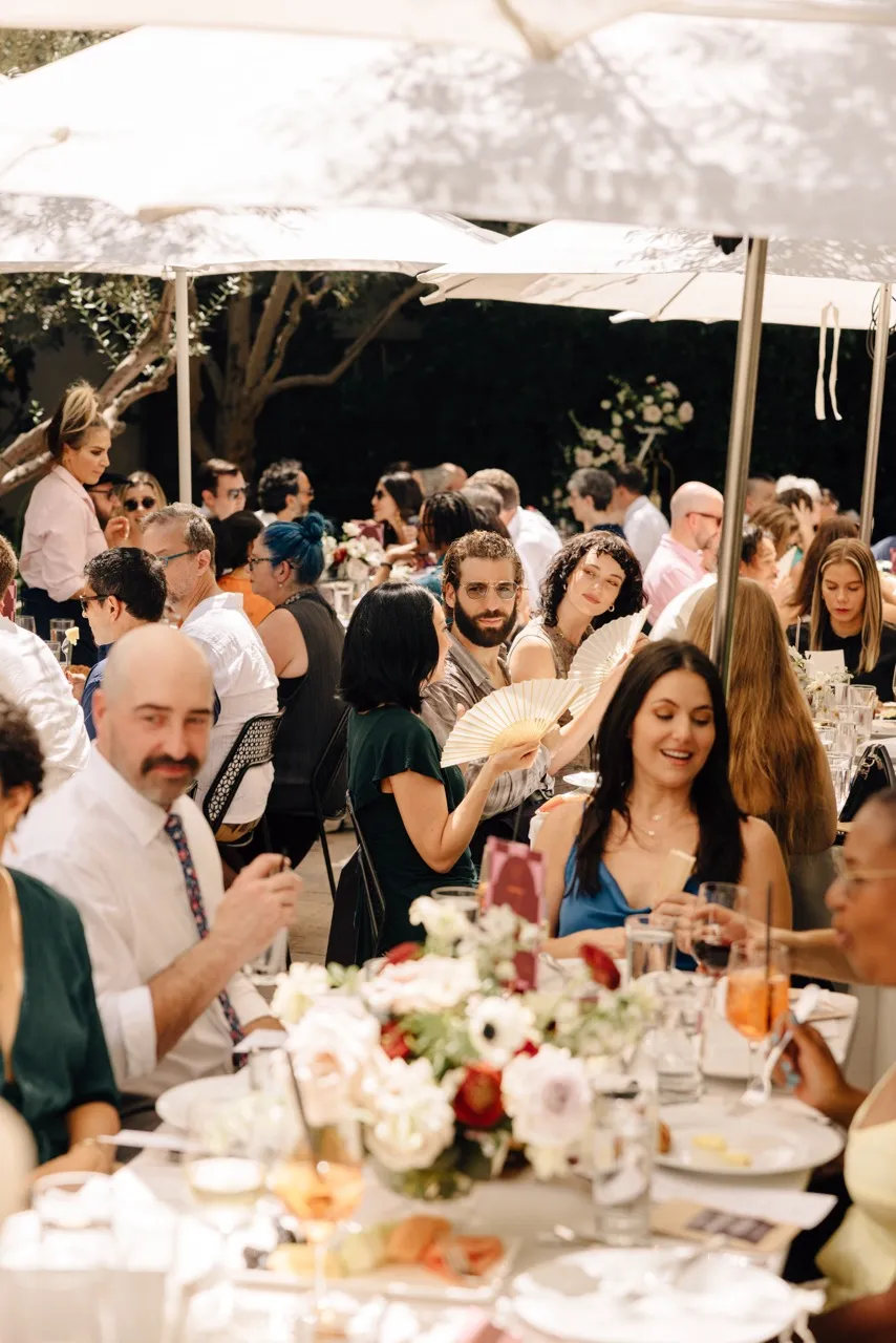 Real Poppy wedding — Phoebe + Mike at Redbird