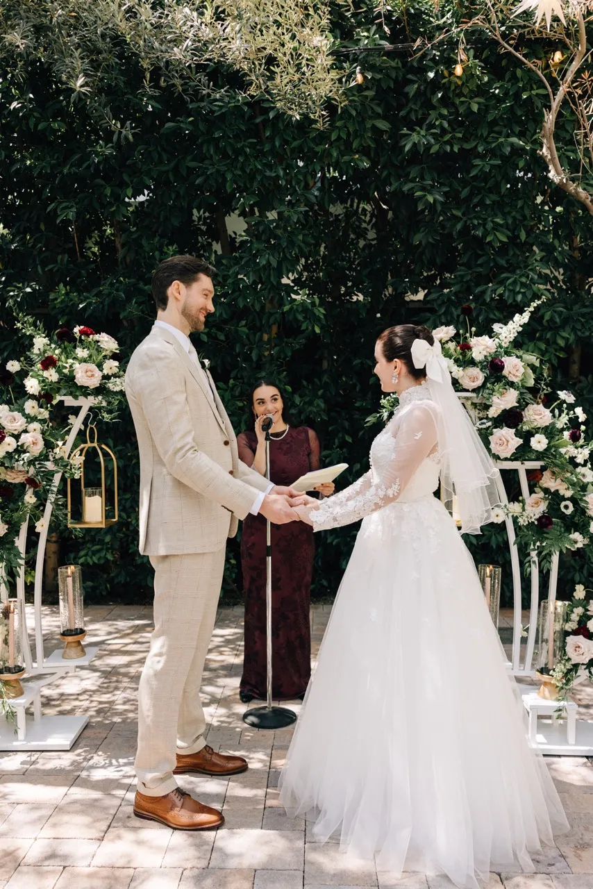 Real Poppy wedding — Phoebe + Mike at Redbird