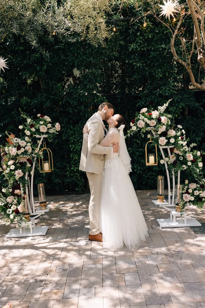 Real Poppy wedding — Phoebe + Mike at Redbird