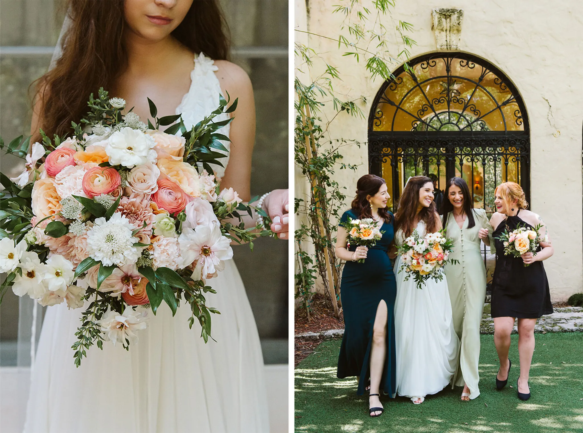 Real Poppy wedding — Damla + Rob at Villa Woodbine