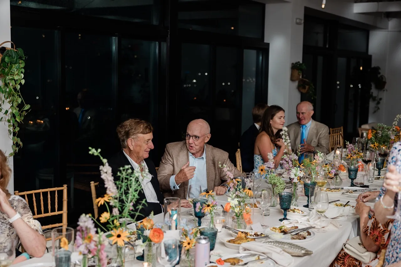 Real Poppy wedding — Lisa + Reilly at Brooklyn Grange Sunset Park