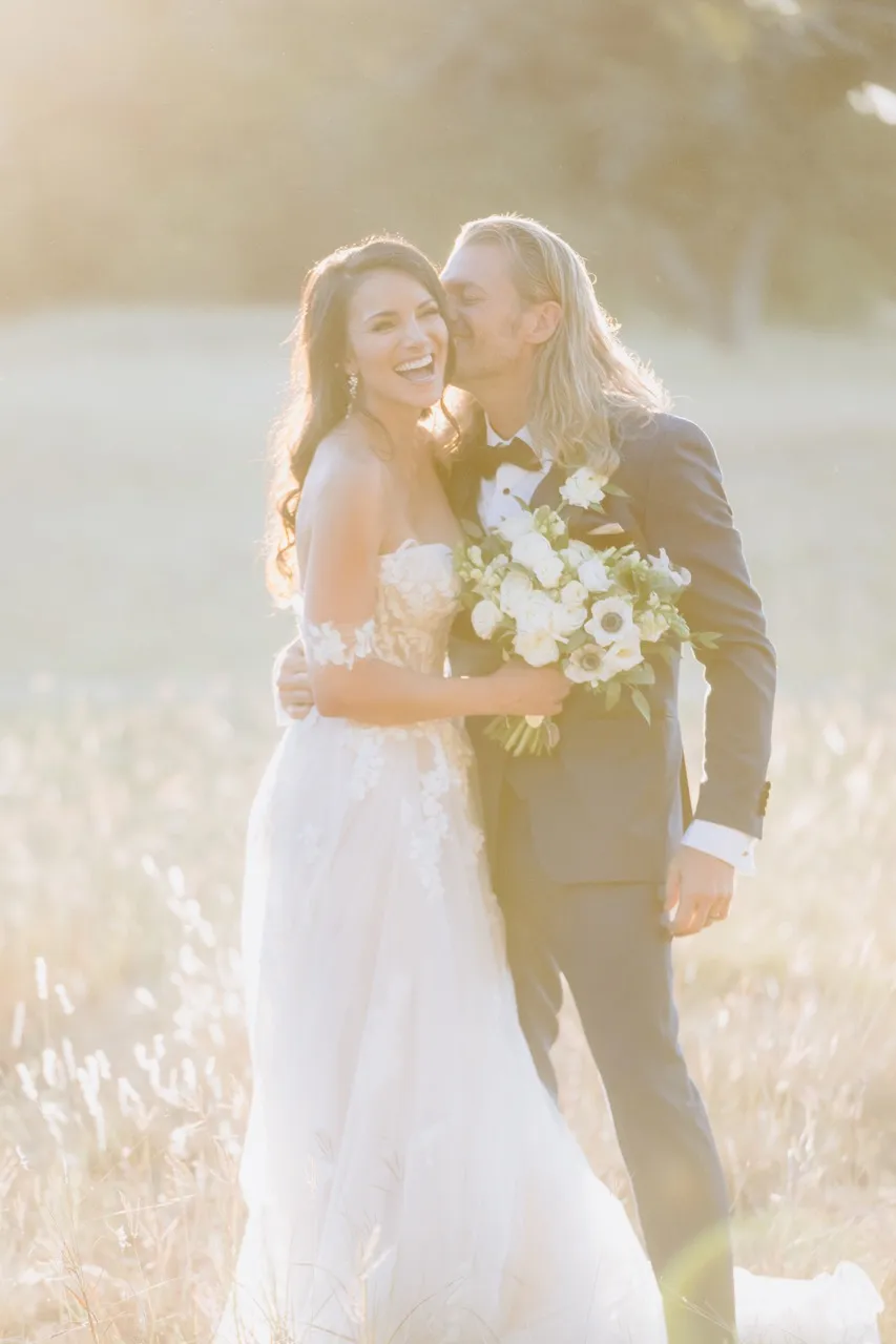 Real Poppy wedding — Krista + Johnny at Camp Lucy