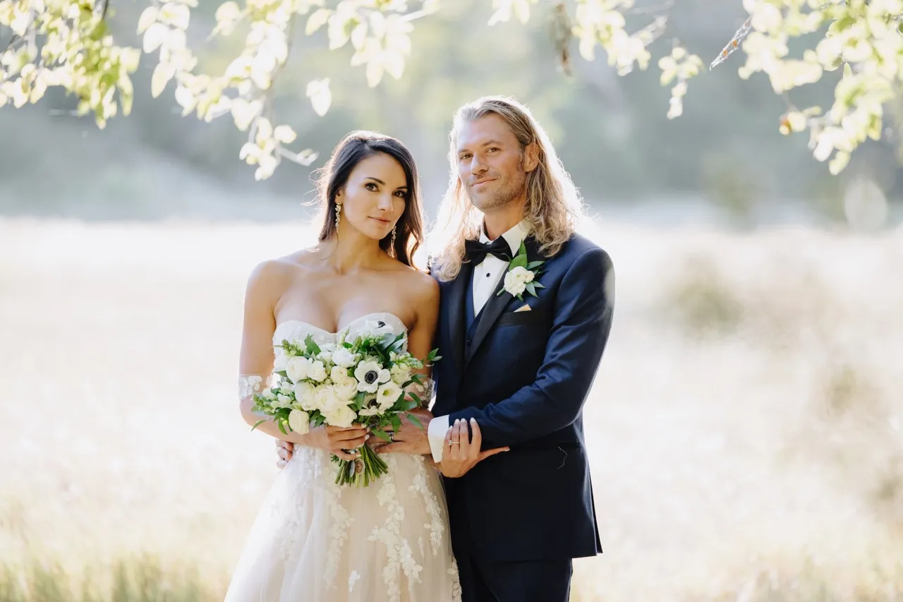 Real Poppy wedding — Krista + Johnny at Camp Lucy