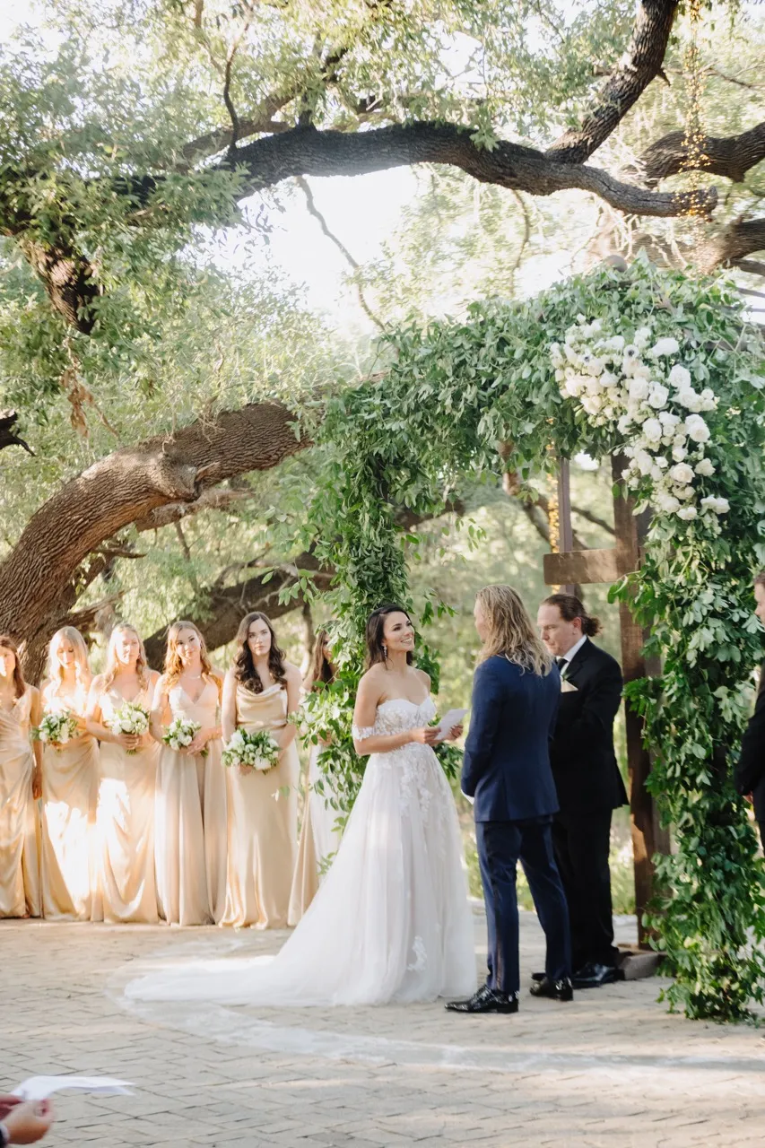 Real Poppy wedding — Krista + Johnny at Camp Lucy