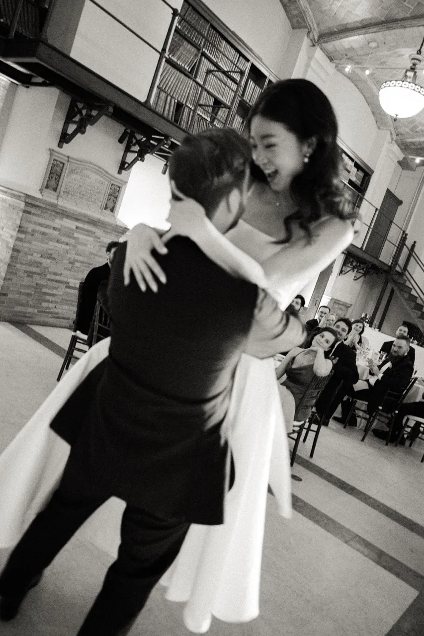 Real Poppy wedding — Angela + Eric at Boston Public Library