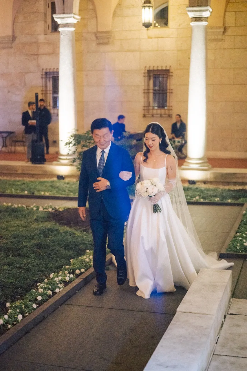 Real Poppy wedding — Angela + Eric at Boston Public Library