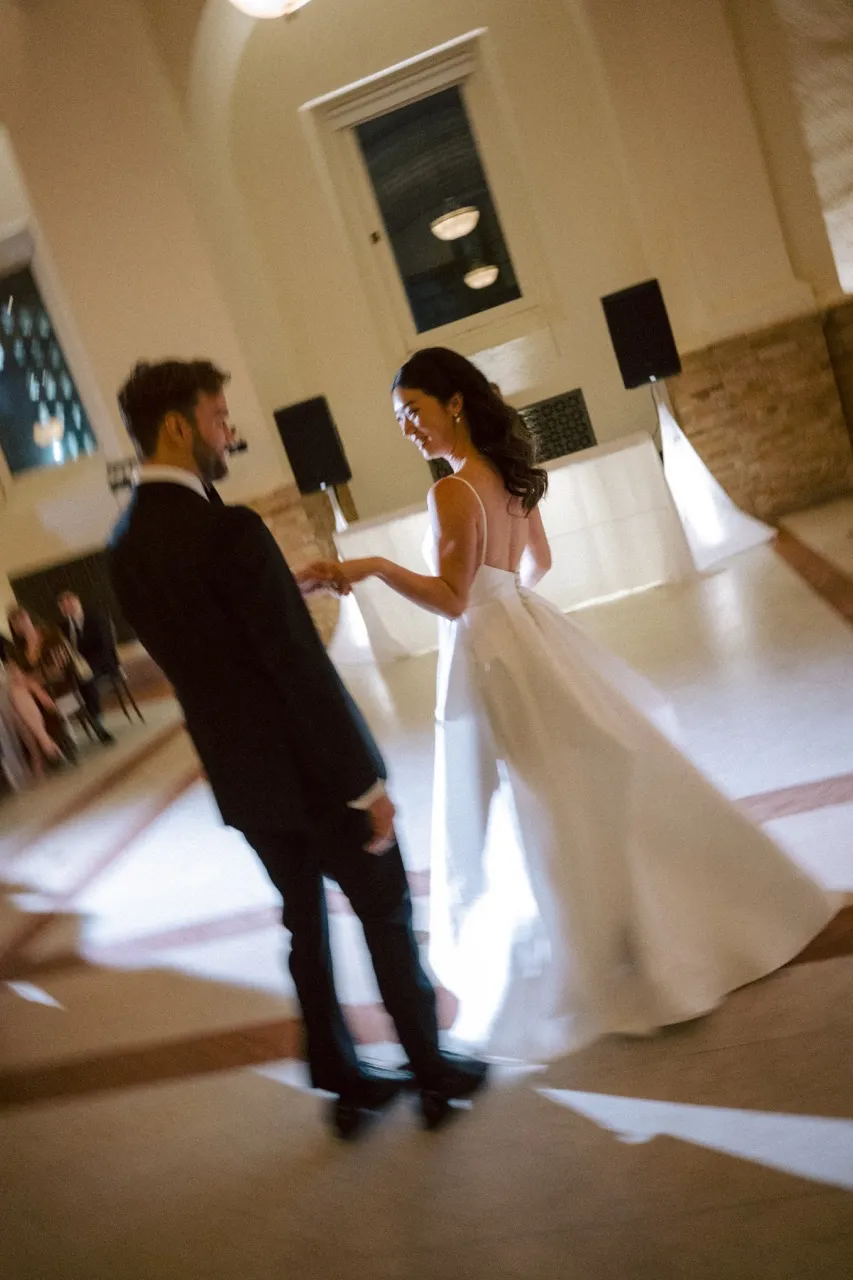 Real Poppy wedding — Angela + Eric at Boston Public Library