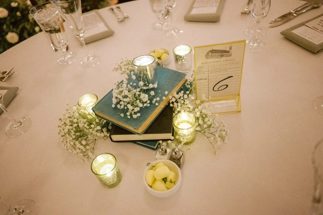 Real Poppy wedding — Angela + Eric at Boston Public Library