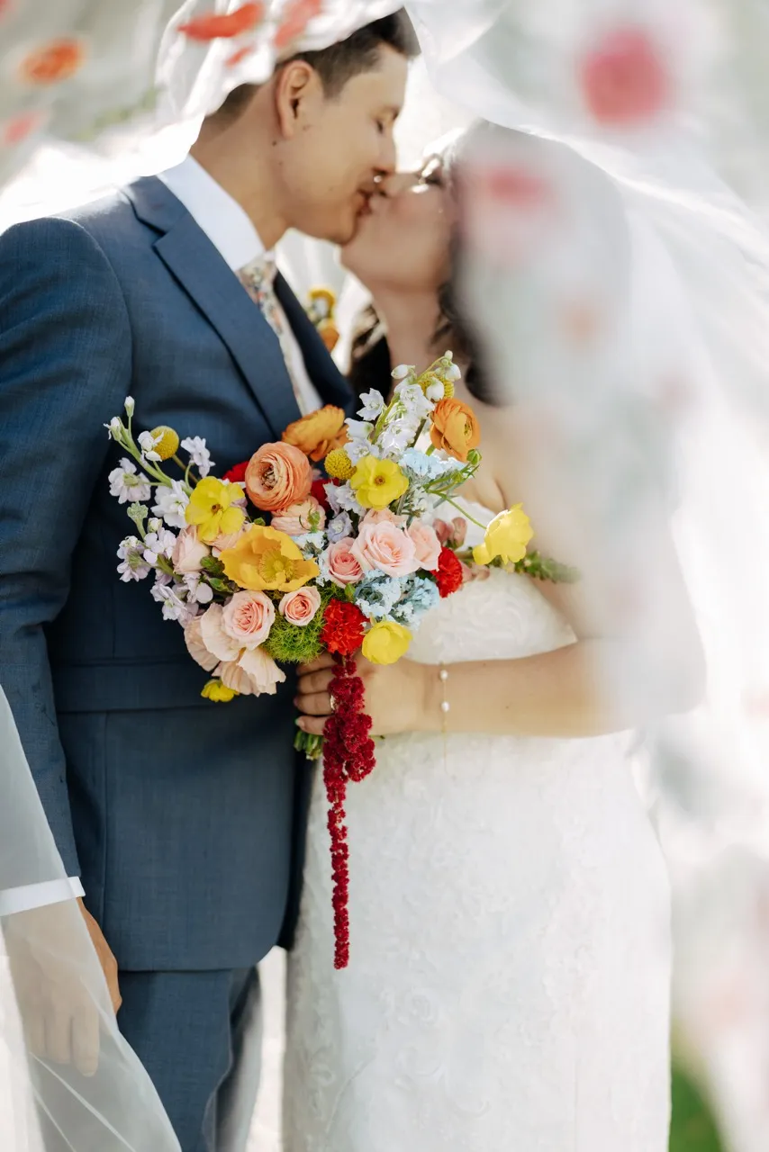 Real Poppy wedding — Alexis + Dante at Old Bethany