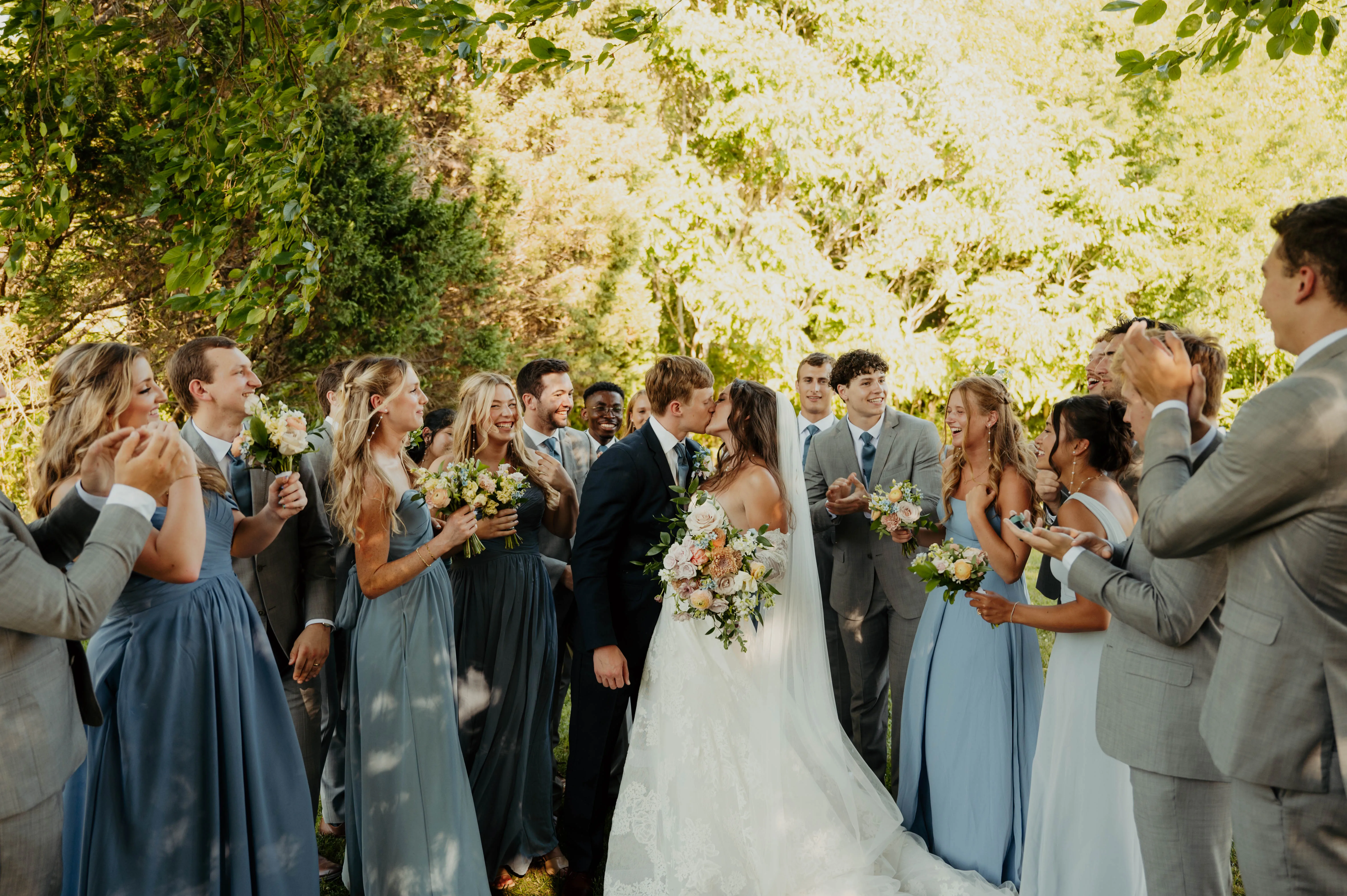 Real Poppy wedding — Angielisa + Joseph at Amber Grove