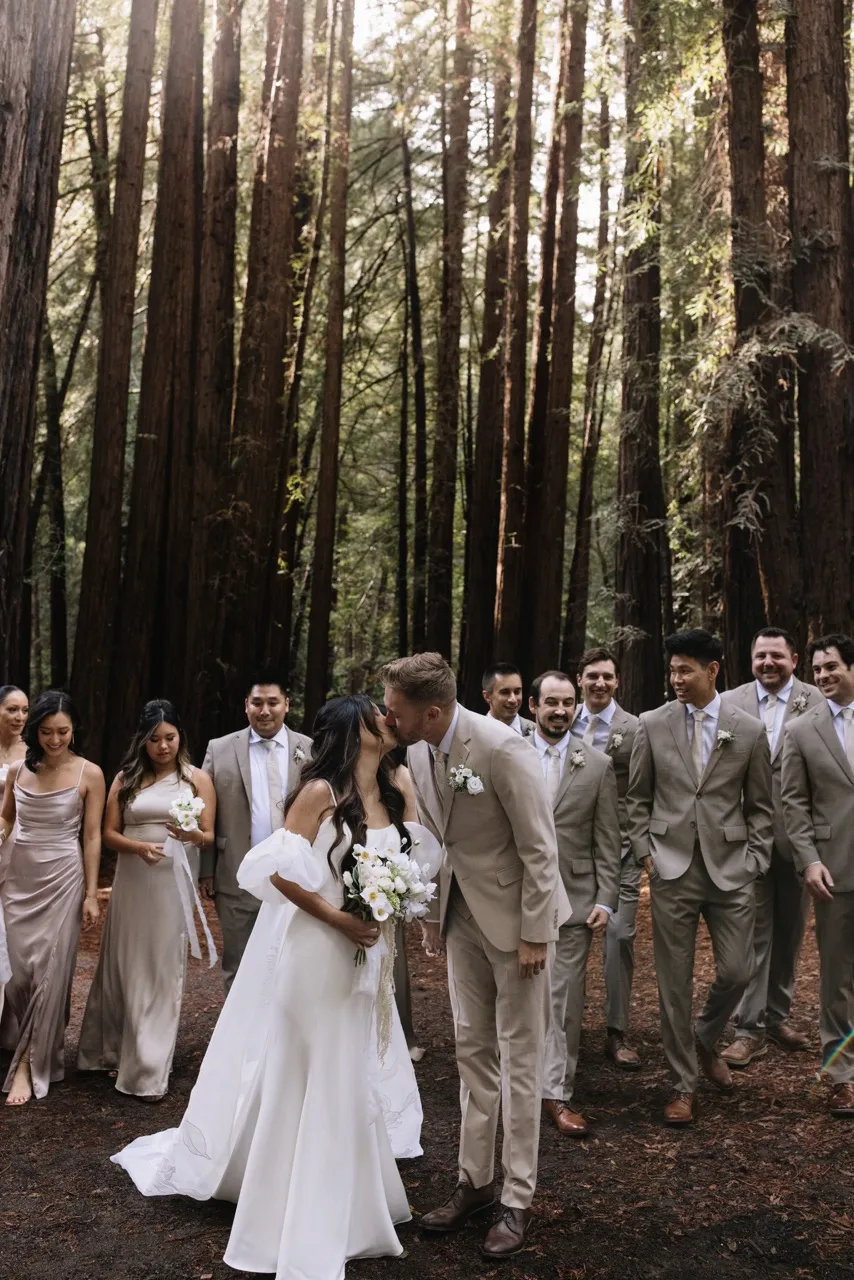 Real Poppy wedding — Anna + Zack at Old Mill Park Amphitheater