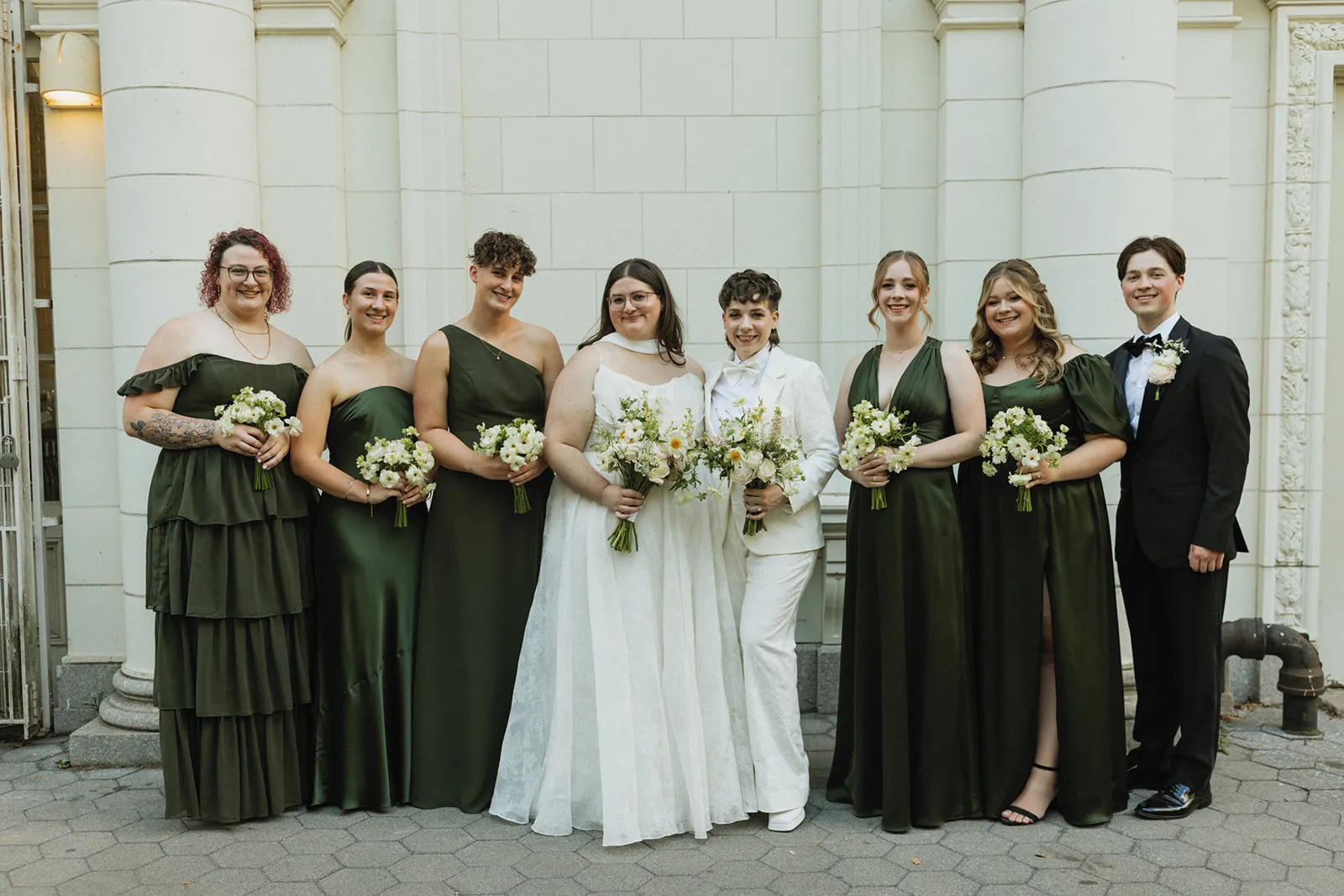 Real Poppy wedding — Carol + Katlyn at Prospect Park Boathouse