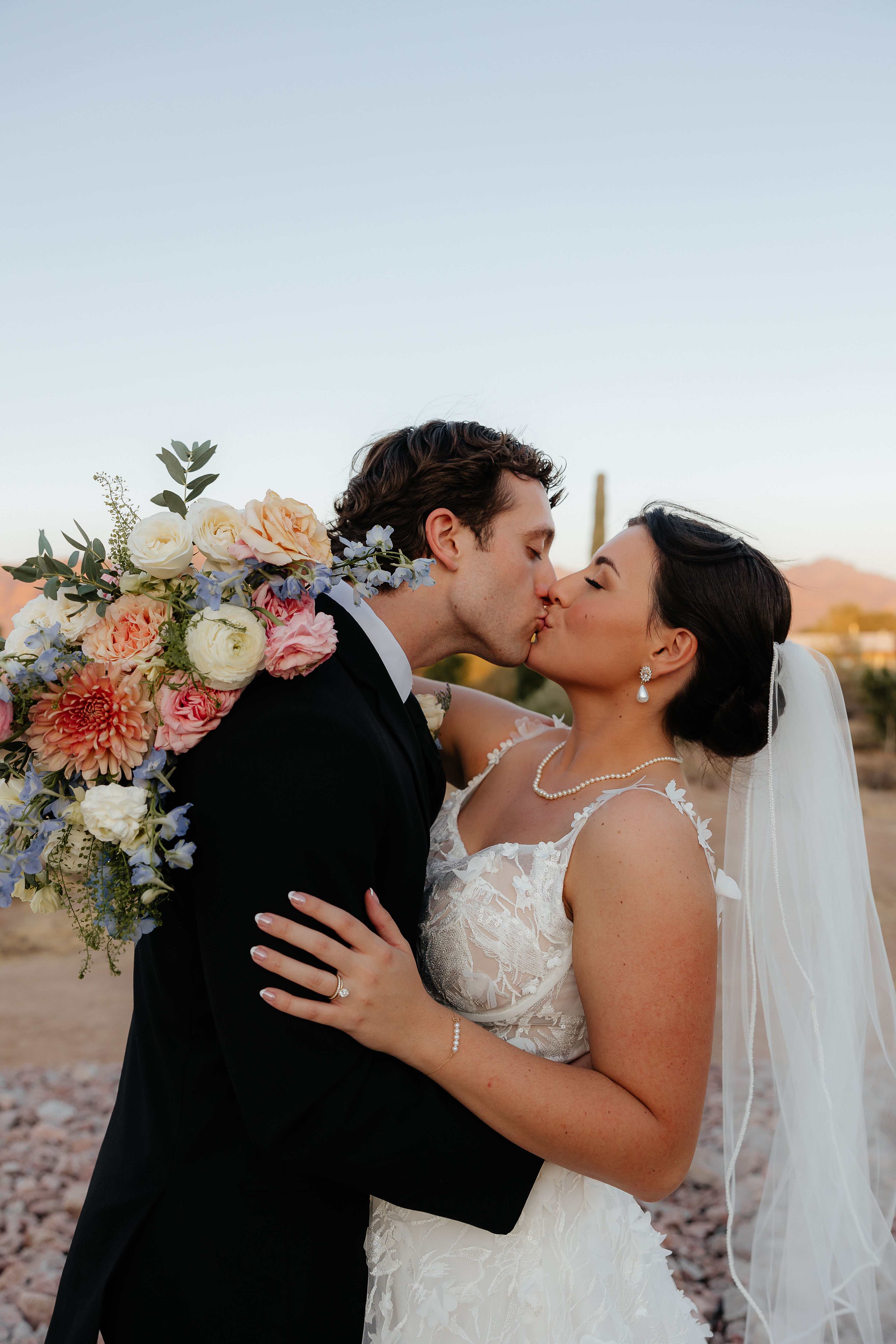 Real Poppy wedding — Holly + Dylan at Desert View