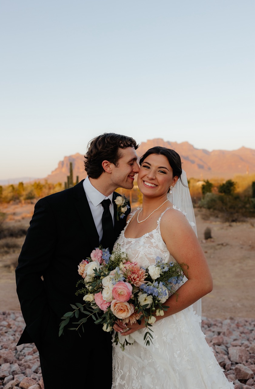 Real Poppy wedding — Holly + Dylan at Desert View