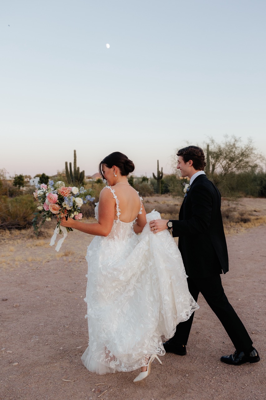 Real Poppy wedding — Holly + Dylan at Desert View