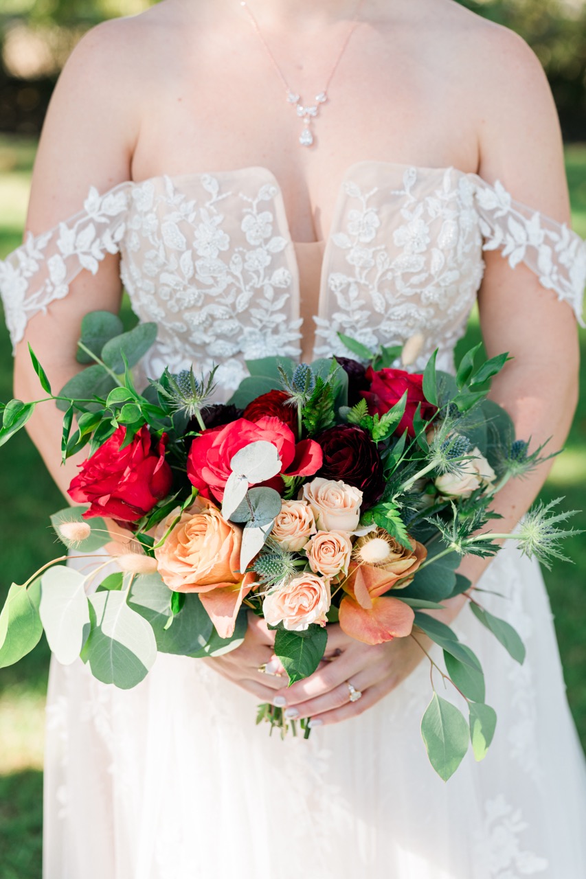 Real Poppy wedding — Sarah + Blake at Johnson's Locust Hall Farm