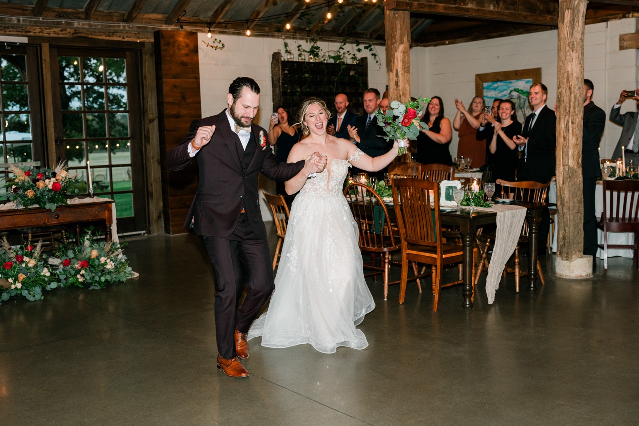 Real Poppy wedding — Sarah + Blake at Johnson's Locust Hall Farm