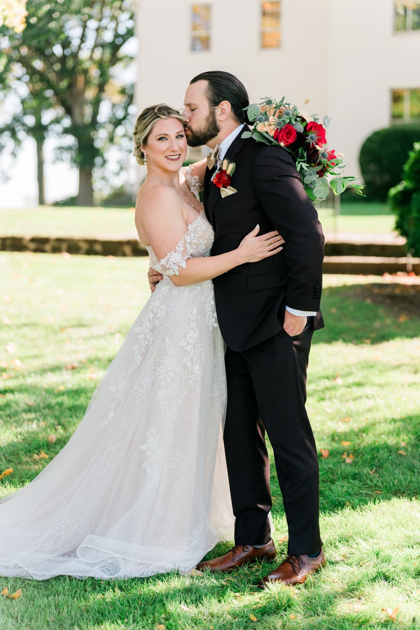 Real Poppy wedding — Sarah + Blake at Johnson's Locust Hall Farm
