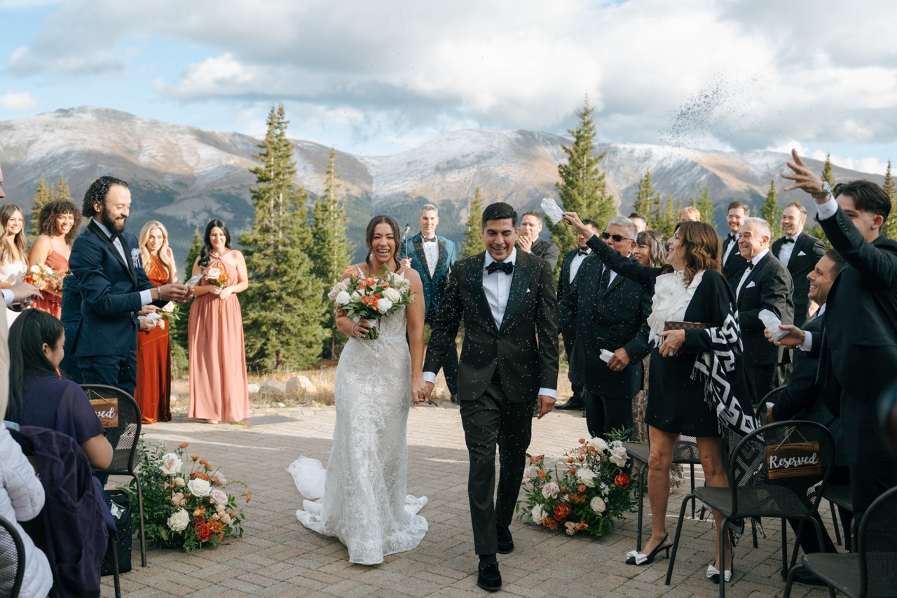 Real Poppy wedding — Blayke + Jason at Lunch Rock, Winter Park Resort