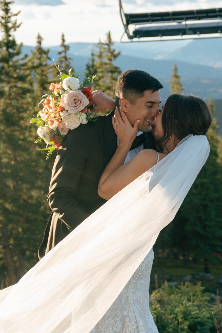 Real Poppy wedding — Blayke + Jason at Lunch Rock, Winter Park Resort