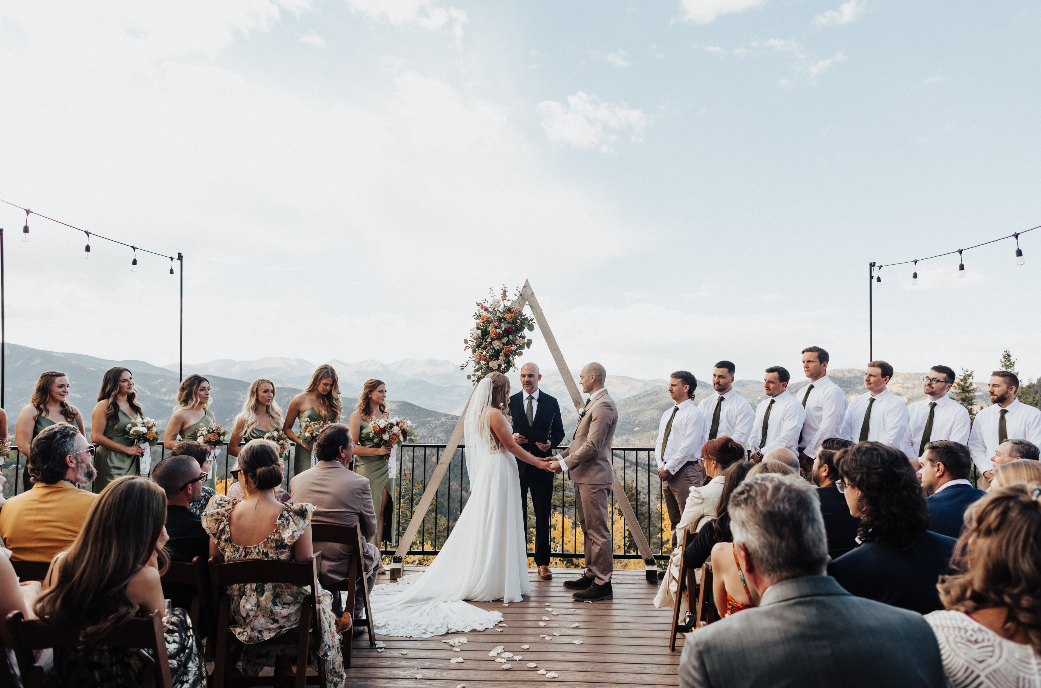 Real Poppy wedding — Taylor + Grayson at North Star Gatherings