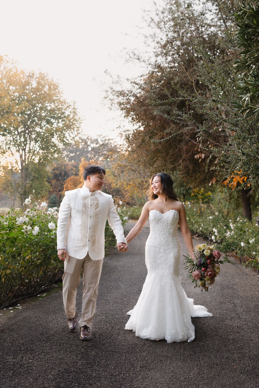 Real Poppy wedding — Kristine + Aaron at St. Francis of Assisi Catholic Church