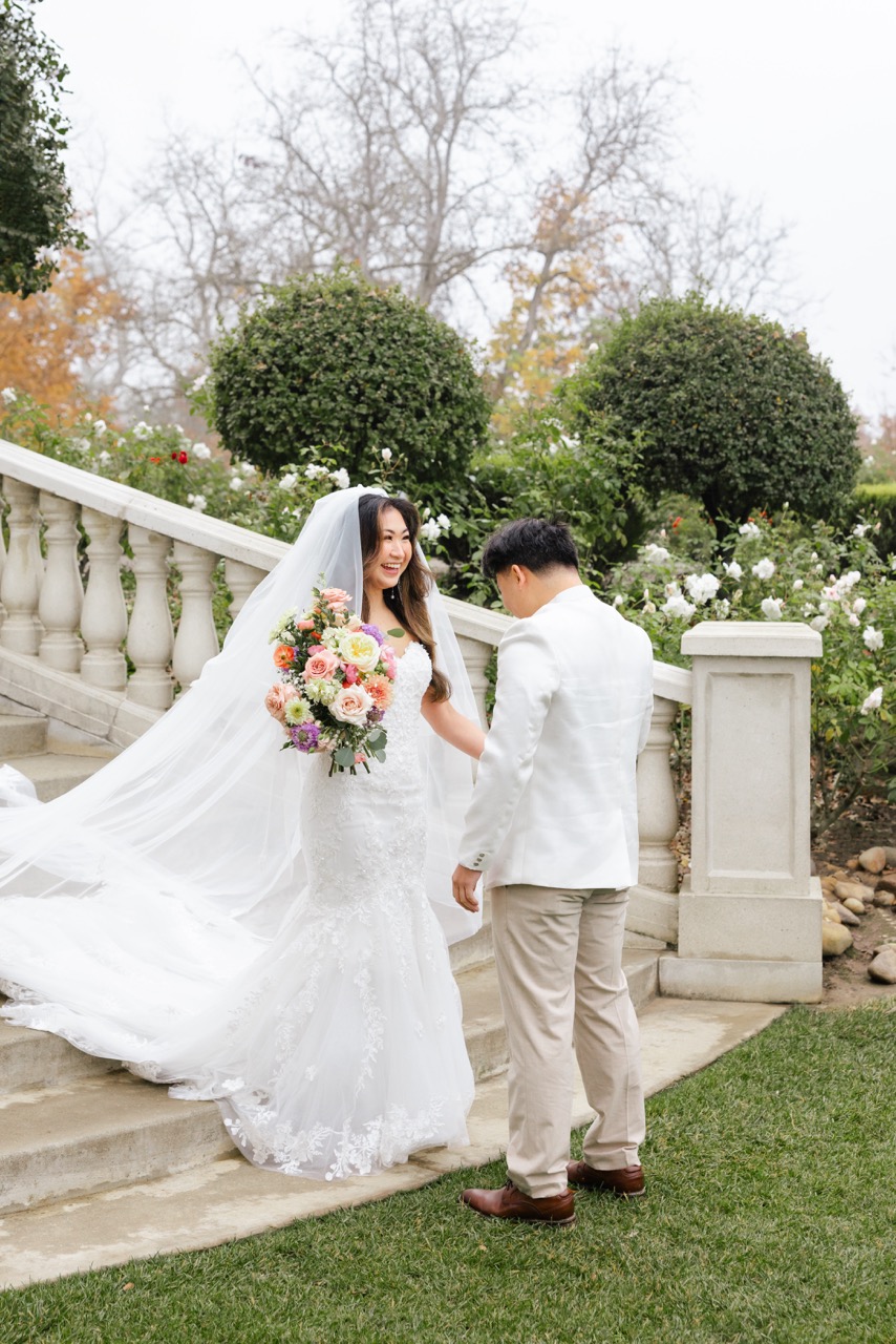 Real Poppy wedding — Kristine + Aaron at St. Francis of Assisi Catholic Church