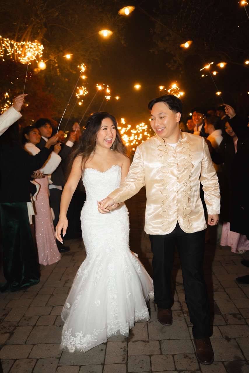 Real Poppy wedding — Kristine + Aaron at St. Francis of Assisi Catholic Church