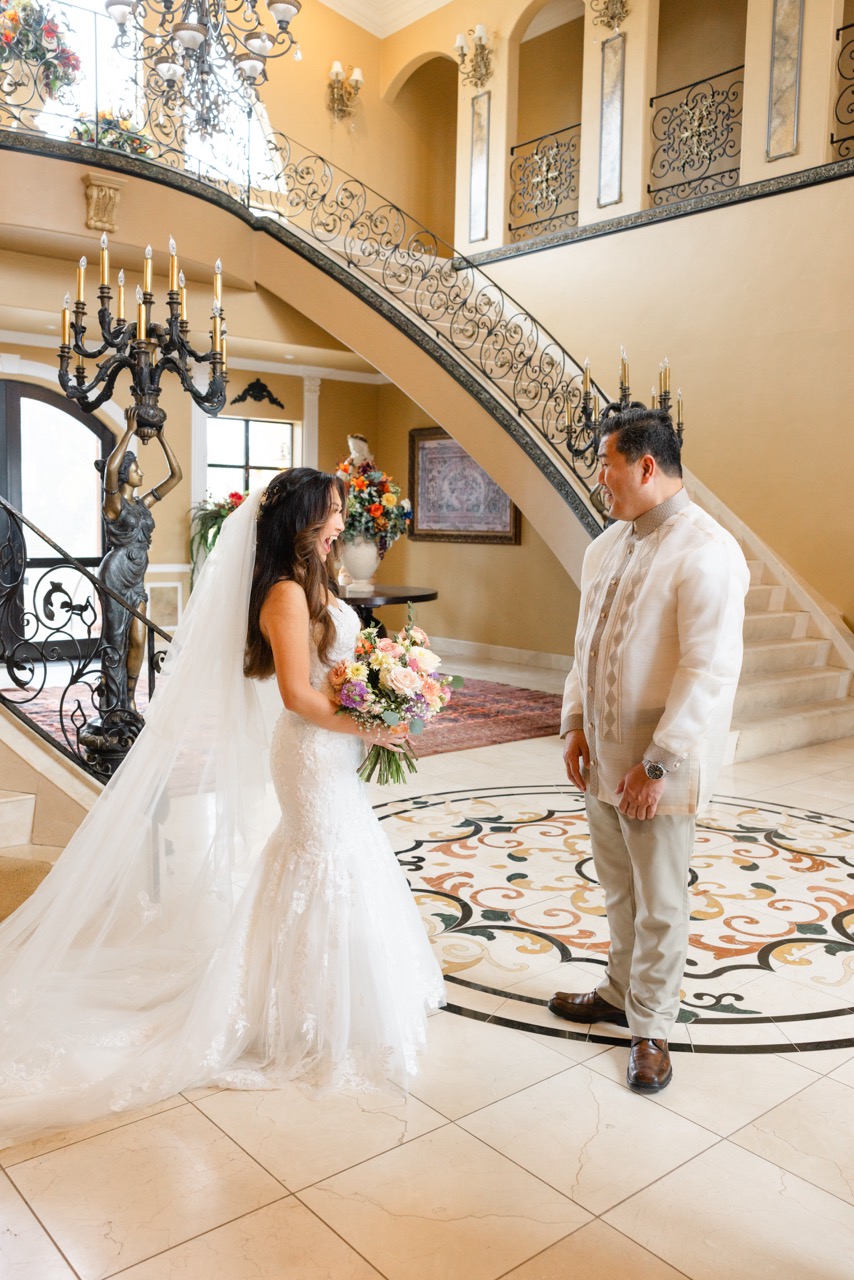 Real Poppy wedding — Kristine + Aaron at St. Francis of Assisi Catholic Church