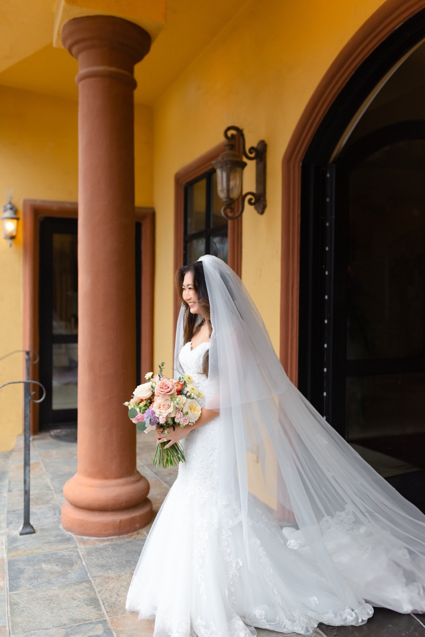 Real Poppy wedding — Kristine + Aaron at St. Francis of Assisi Catholic Church
