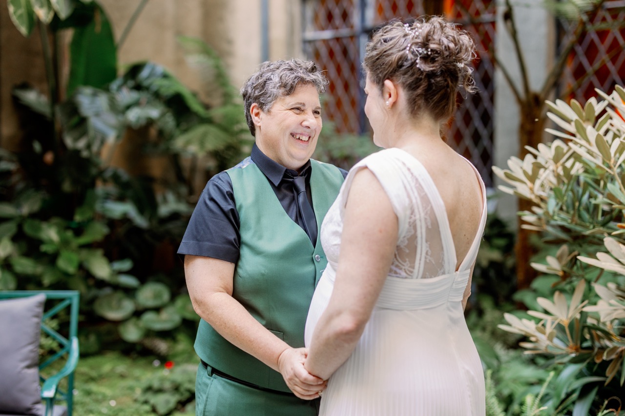 Real Poppy wedding — Leslie + Lindsay at Berkeley City Club